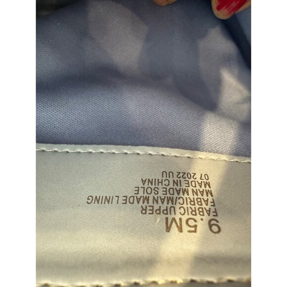 Gianni Bini Blue Rhinestone Embellished 4" Heel Ankle Boots Size 9.5 - Picture 5 of 11